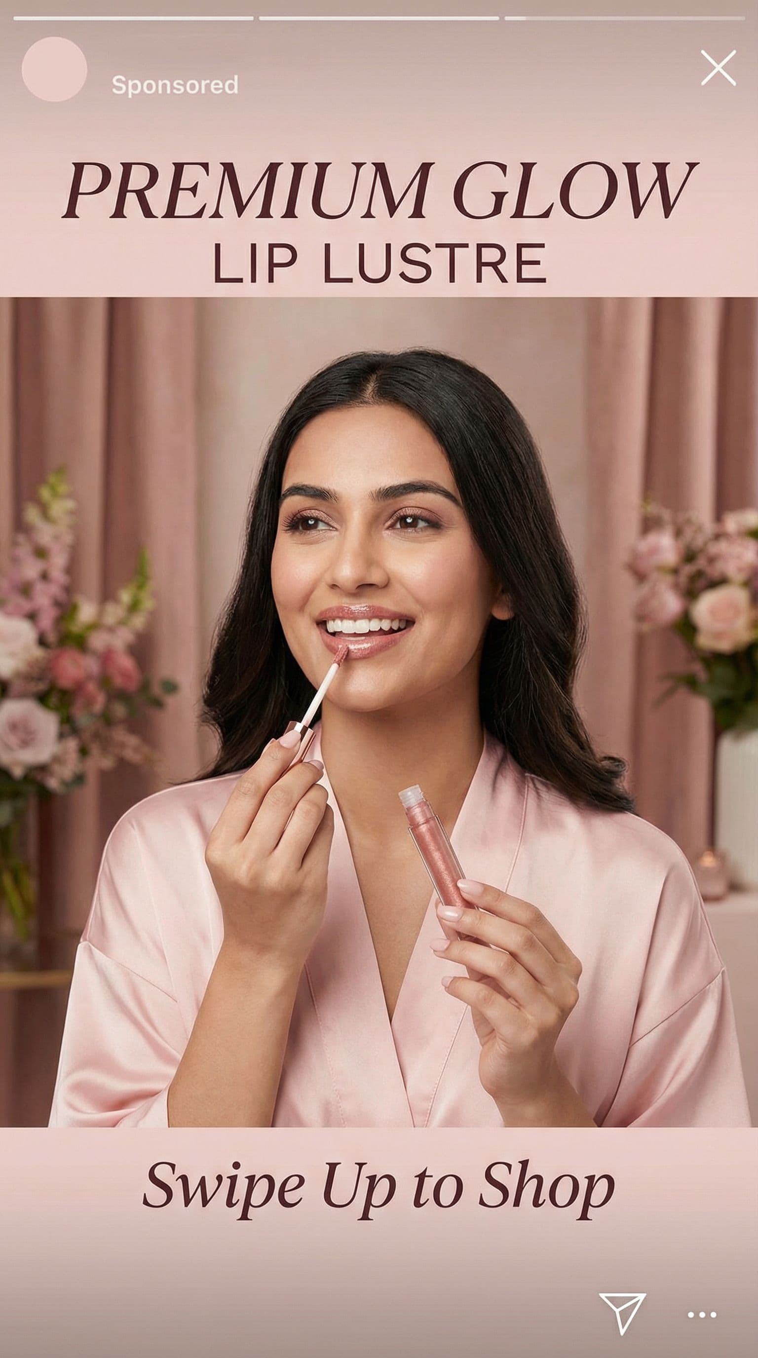 Instagram Story ad - Beauty product