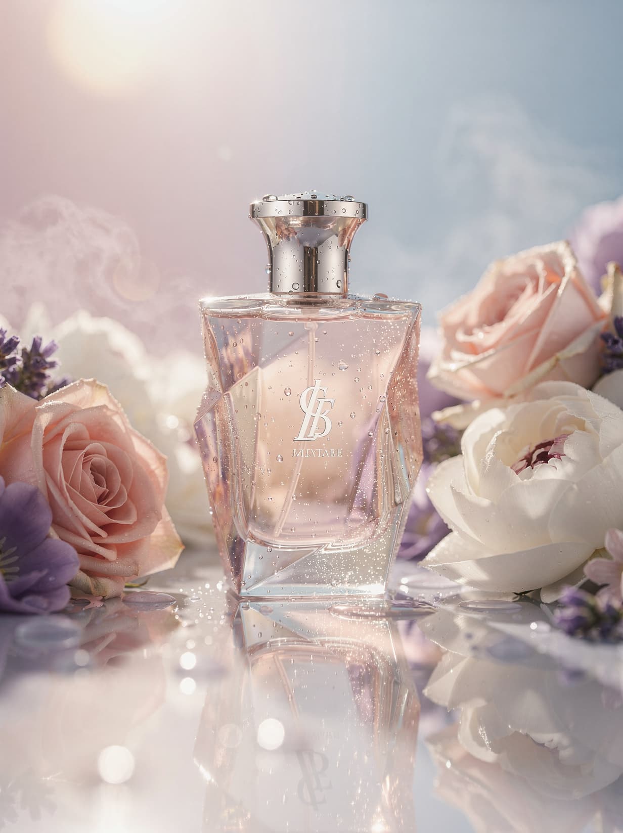 Branded cosmetics product ad